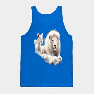 Lamb and Lion. Tank Top